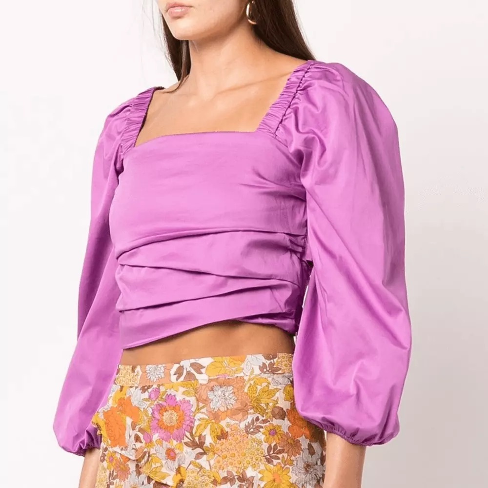 Veronica Beard Purple Top NWT